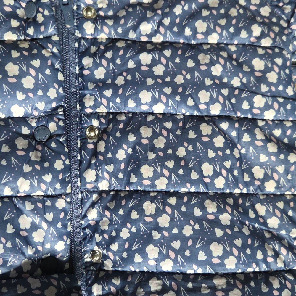 Blue Floral Jacket - Picture 2 of 2